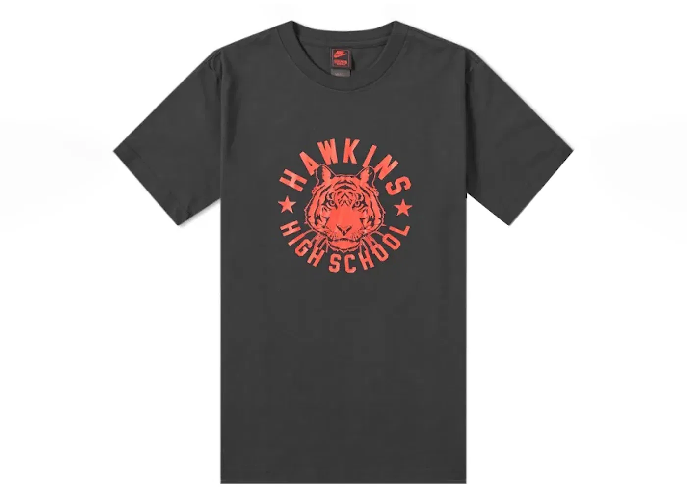 Мужская футболка с принтом Nike x Stranger Things Hawkins High Tee, Black