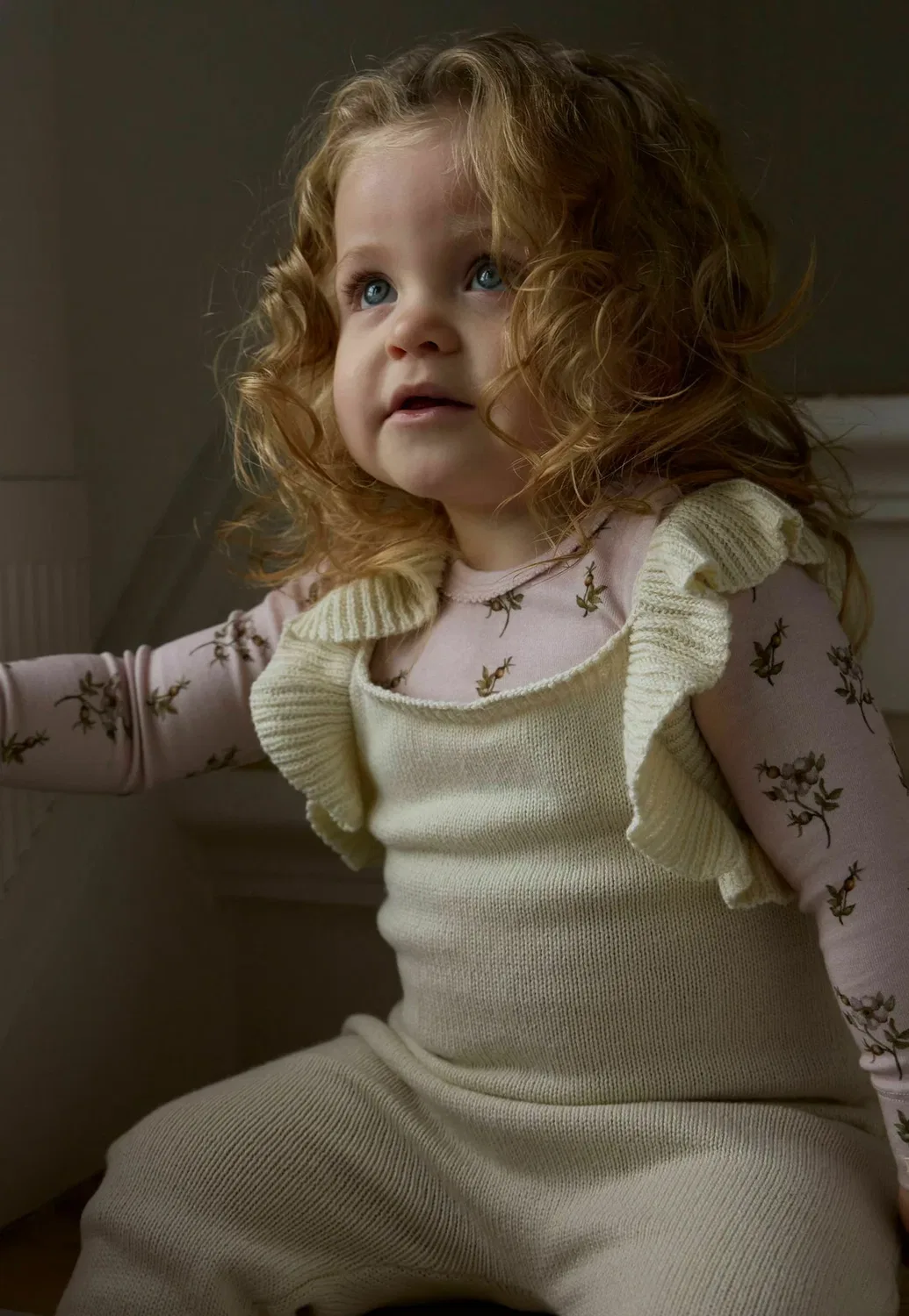 Комбинезон с принтом - основной Lil' Atelier, Hushed Violet
