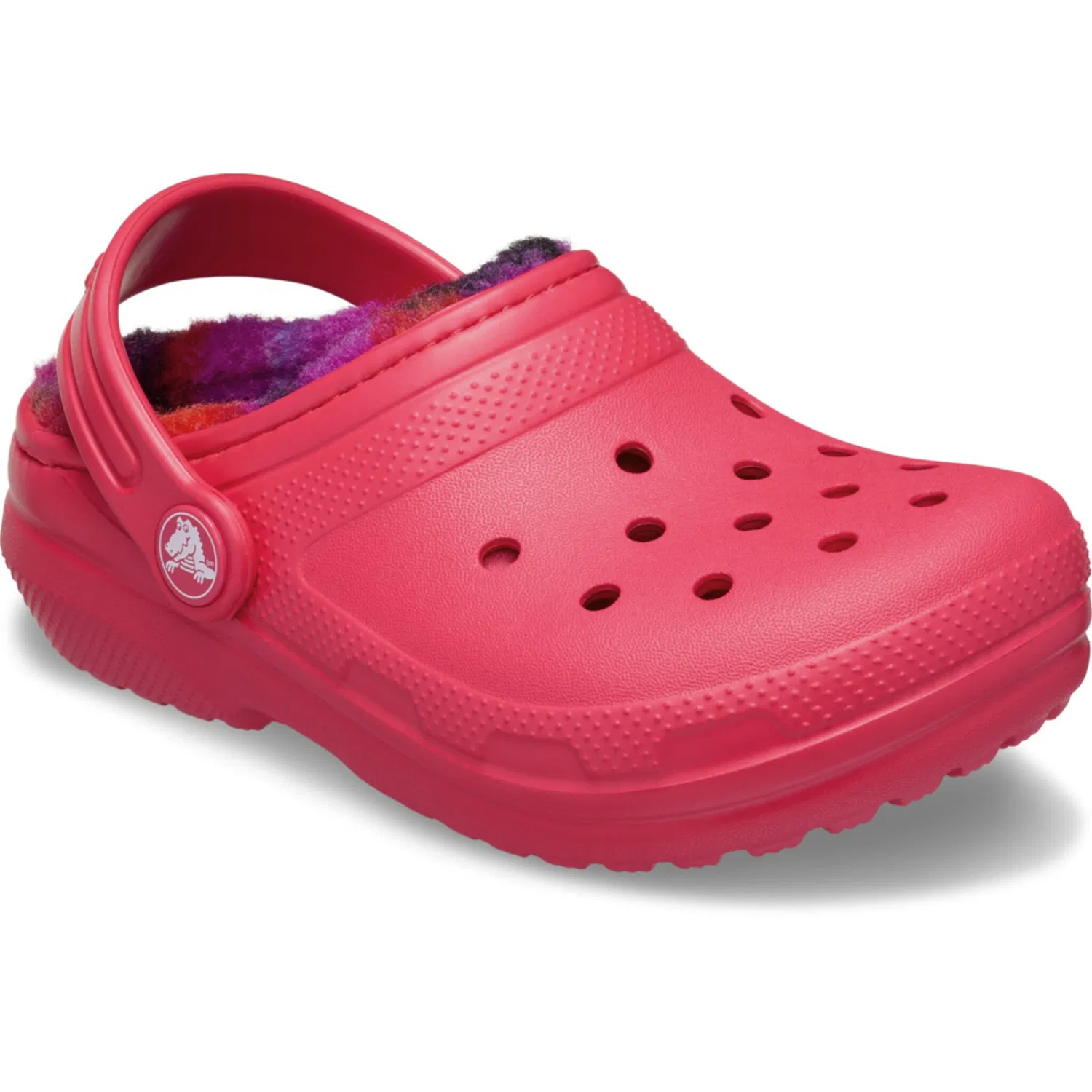 Детские сабо с подкладкой Crocs, Red