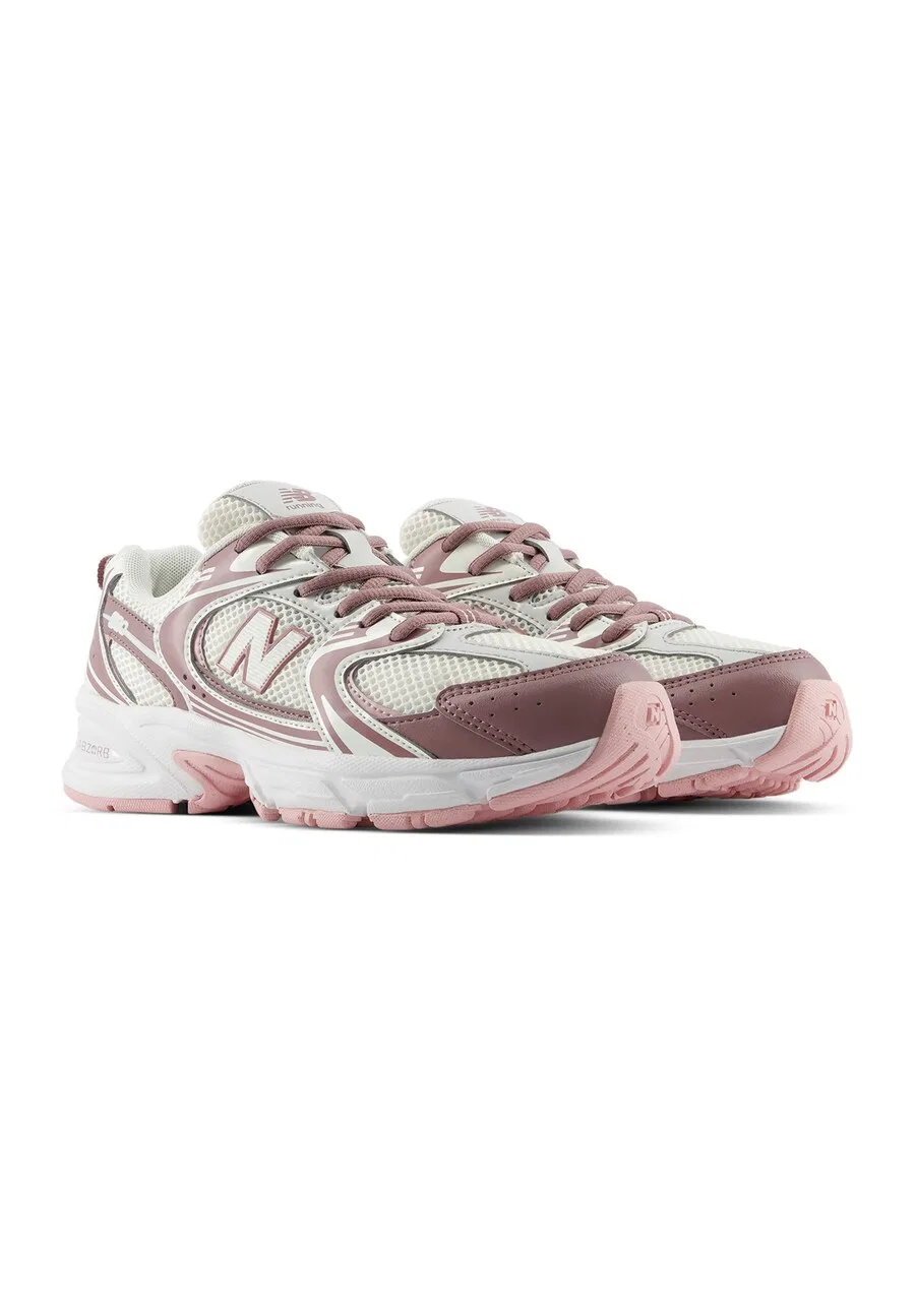 Кроссовки New Balance '530' коричневого и белого цвета — фото 3