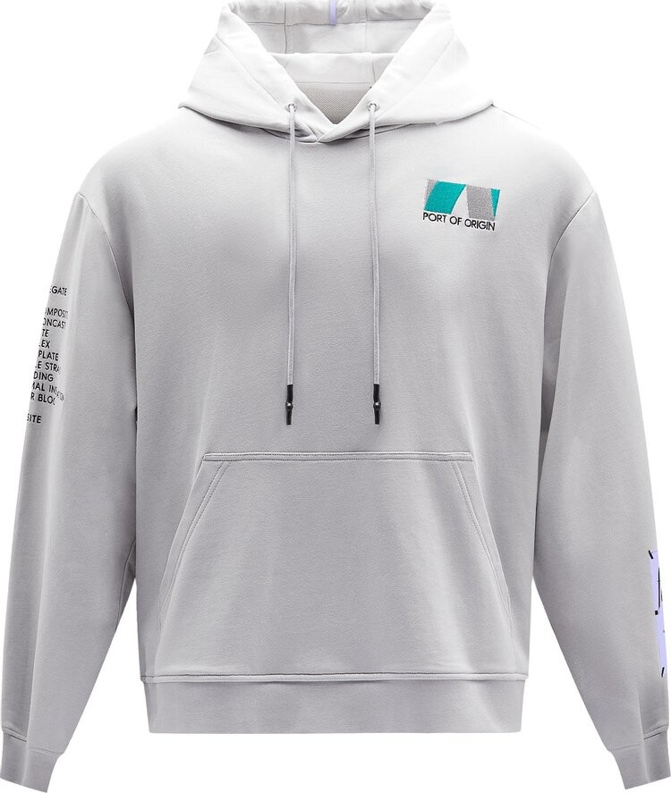 

Худи MCQ Origin Hoodie 'Concrete Grey', серый