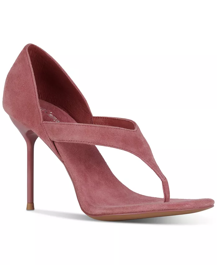 Риан стринги-сабо на высоком каблуке-шпильке Jeffrey Campbell, розовый