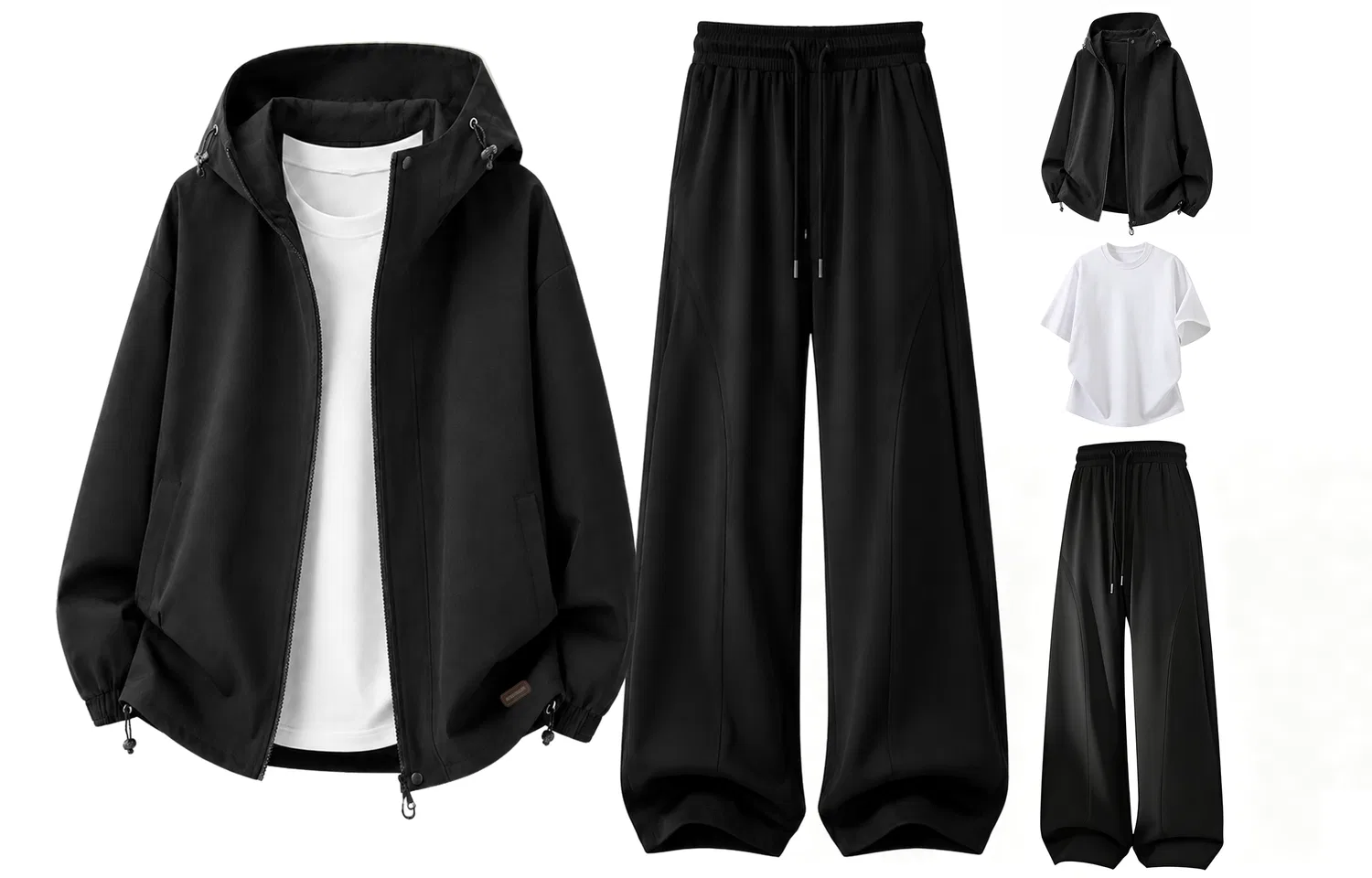 Детский комплект из куртки и брюк с капюшоном Windbreaker Jacket & Pants WARRIOR — фото 3