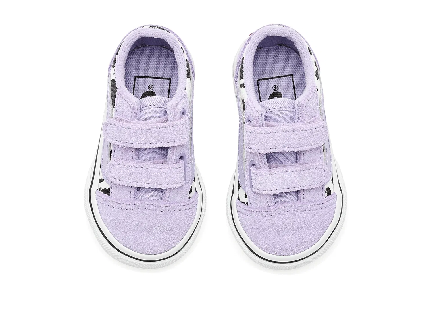 Кроссовки Old Skool V (для младенцев и малышей) Vans Kids, Cow Soft Purple — фото 3