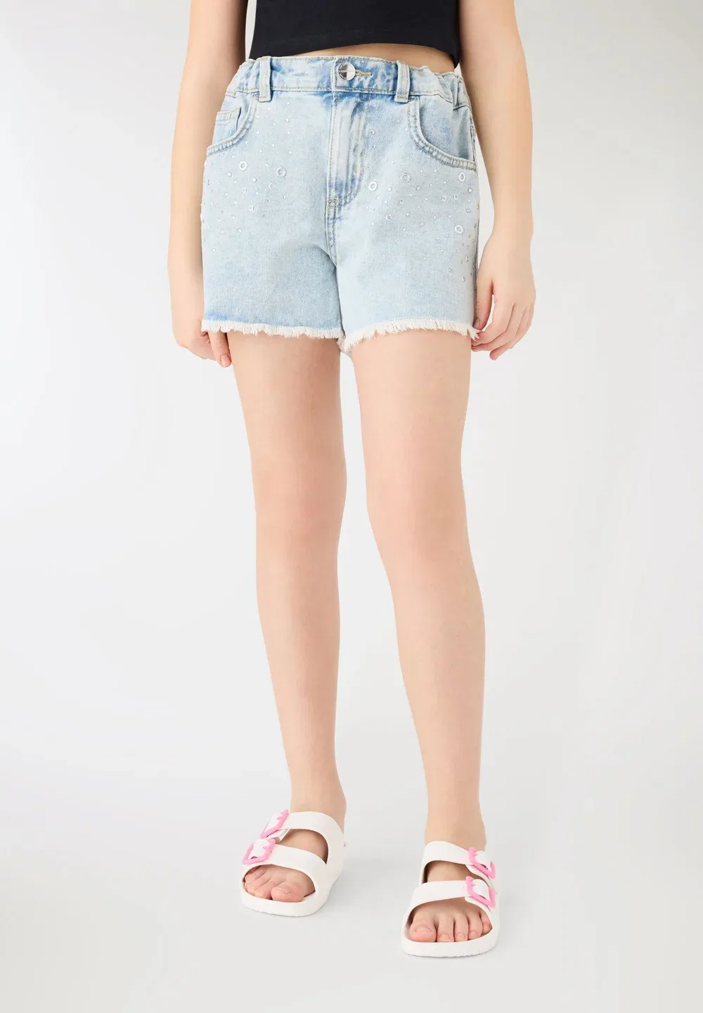 Джинсовые шорты Terranova, Var Blu Denim Chiaro — фото 2