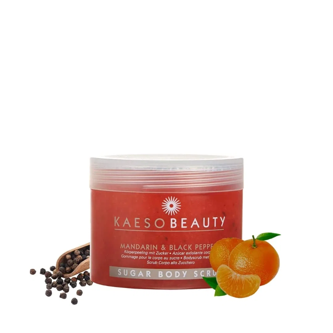 Сахарный скраб для тела Mandarin & Black Pepper, Kaeso, 450 мл