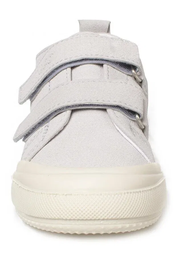 Детские ботинки для девочек на липучке Mago Booties Vicco, Gray — фото 3