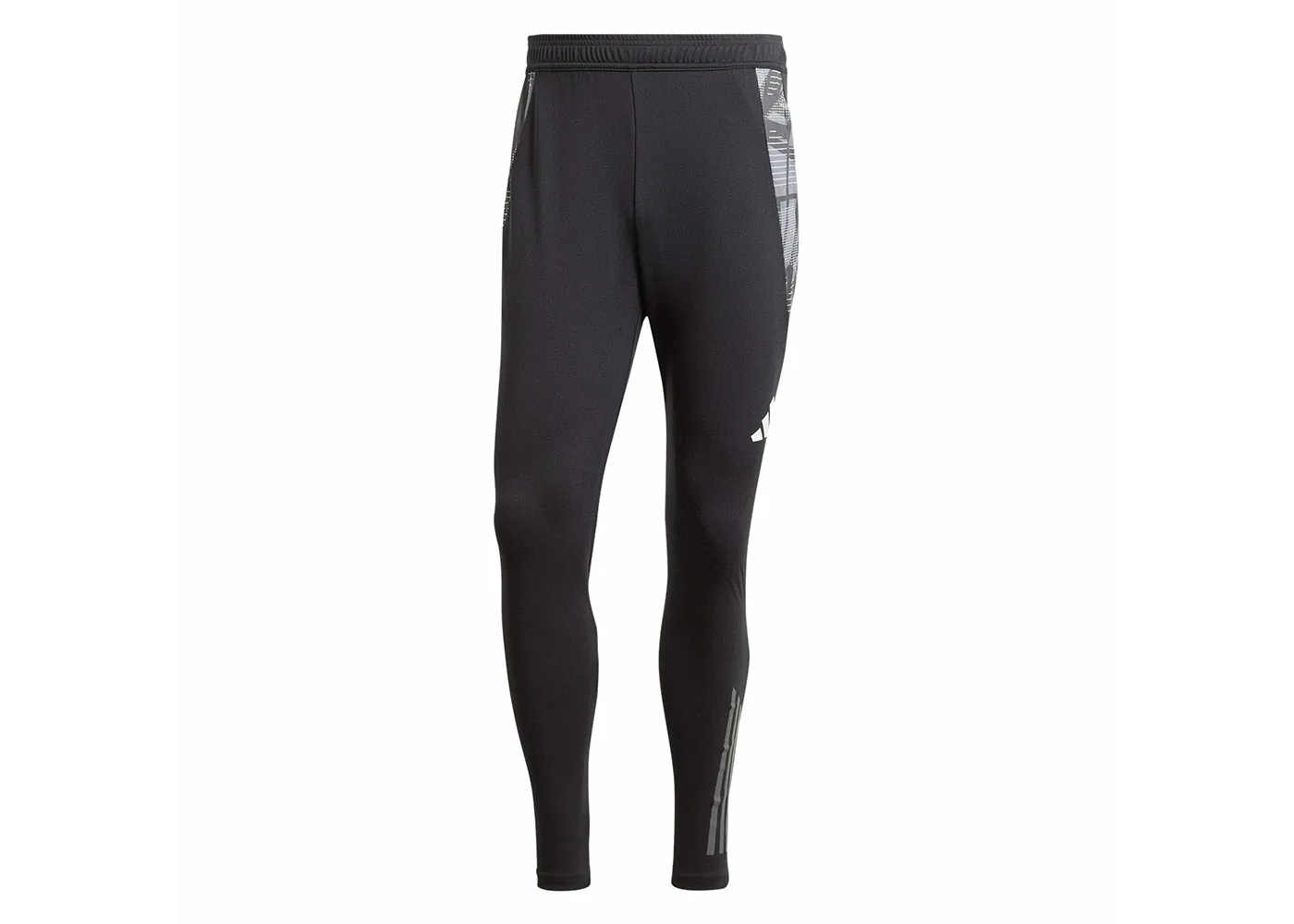 Мужские тренировочные штаны с длинными штанинами Adidas Tiro 24 Competition, Black/Team Dark Grey