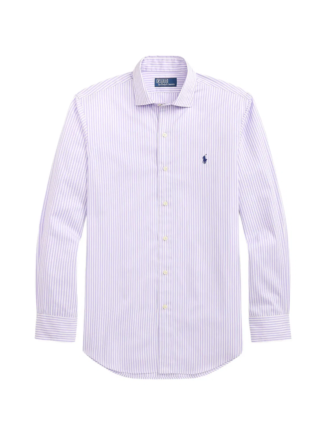 Рубашка Custom Fit фиолетовая Polo Ralph Lauren, фиолетовый