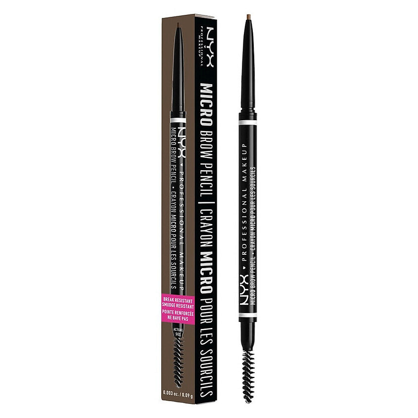 Карандаш для бровей Nyx Professional Makeup Micro, taupe — фото 4