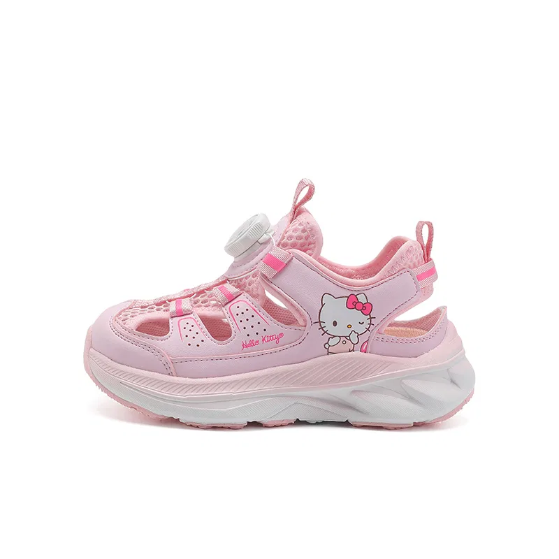 Детские сандалии Hello Kitty, дышащие, Sanrio, Pink
