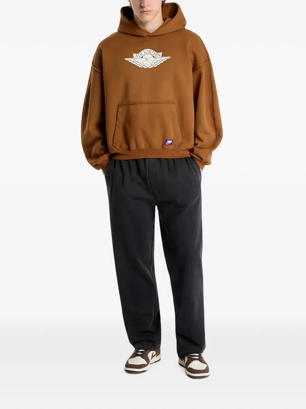 Худи Flight Wings Jordan, коричневый