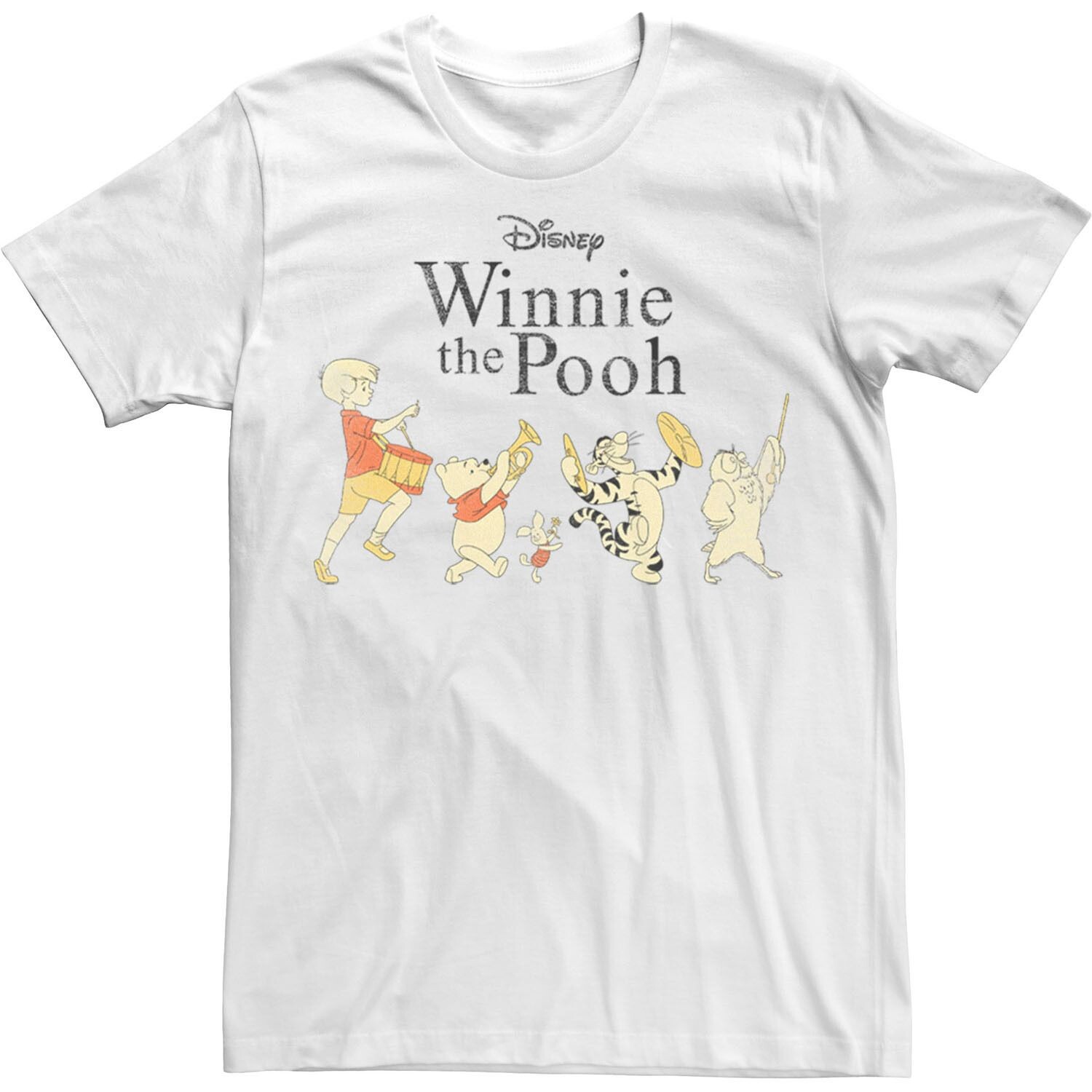 

Мужская футболка с персонажами Disney Winnie The Pooh Licensed Character