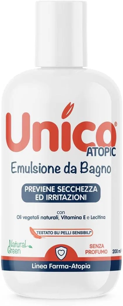 Эмульсия для ванн UNICO, с витамином E, 200 мл Sterilfarma Evolution