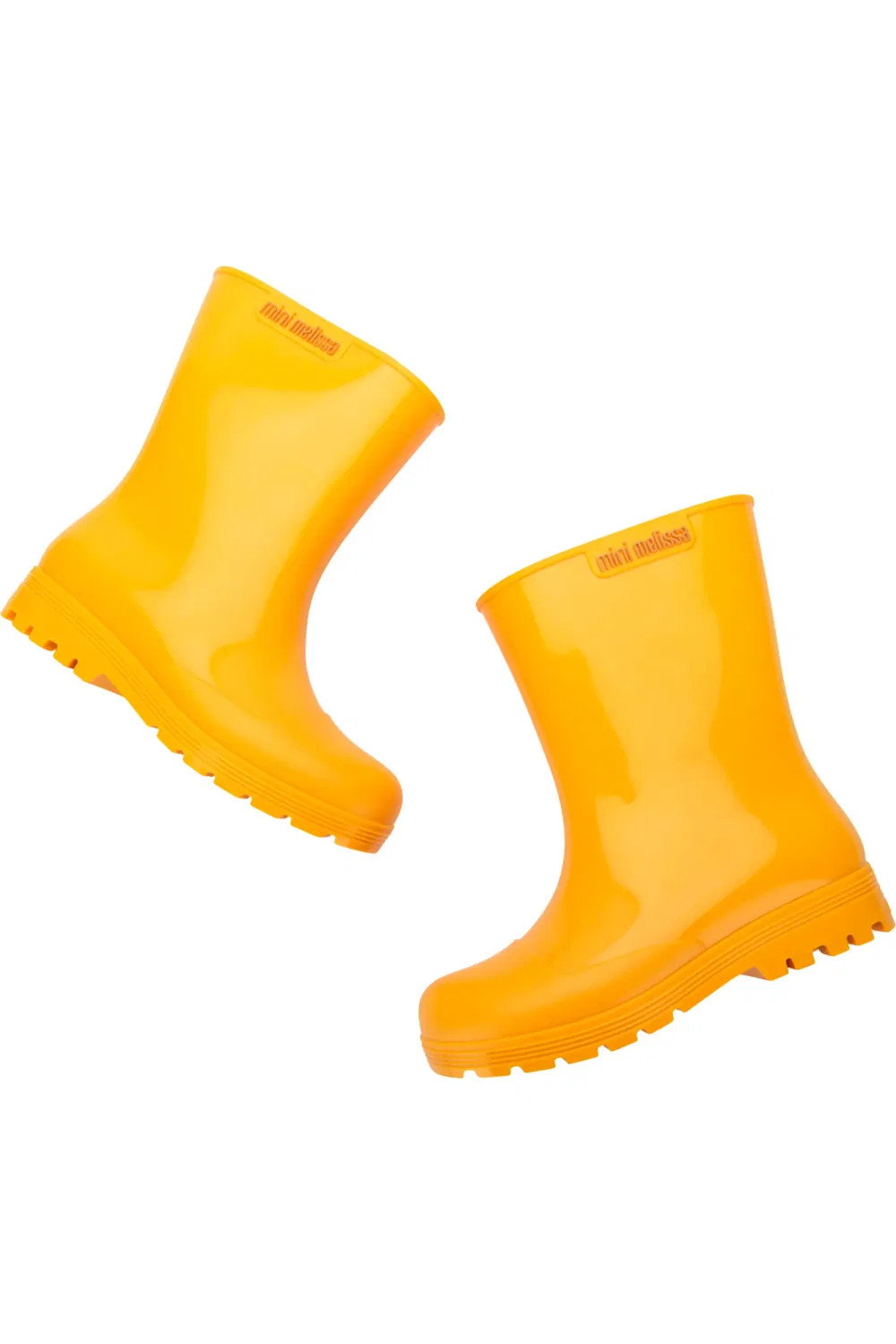 Детские резиновые сапоги ароматизированные Tutti Frutti Rain Boot Melissa, желтый — фото 4