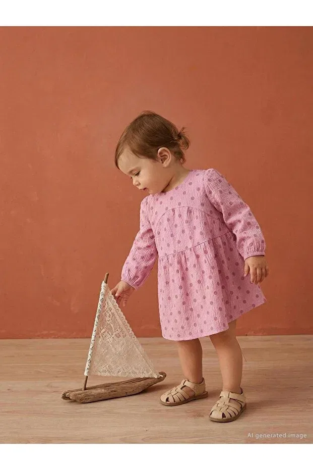 Детское платье для девочек хлопковое Civil Baby, Pink