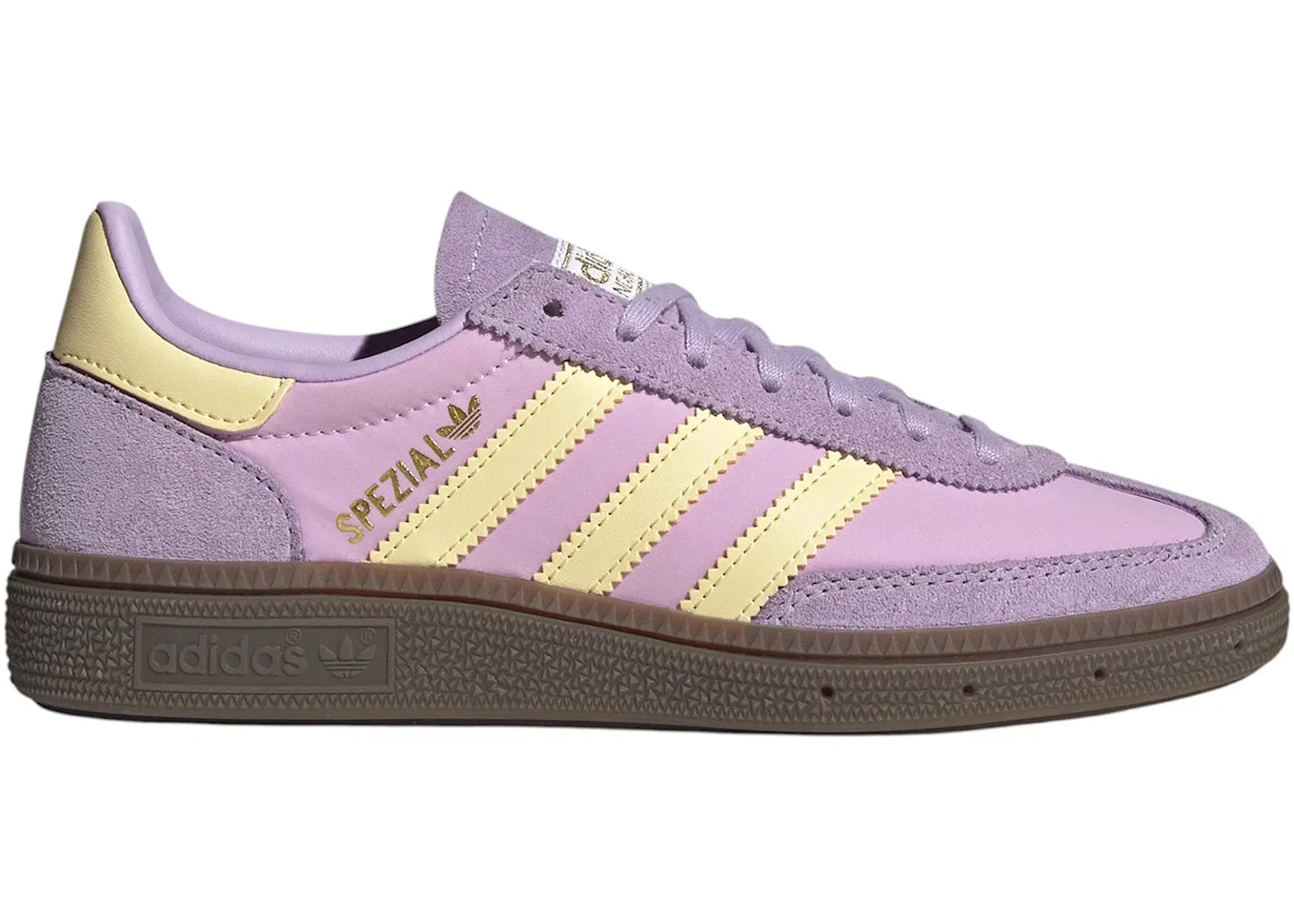 Детские кроссовки Lifestyle Adidas Handball Spezial, Powder Plum/Bliss Lilac/Almost Yellow