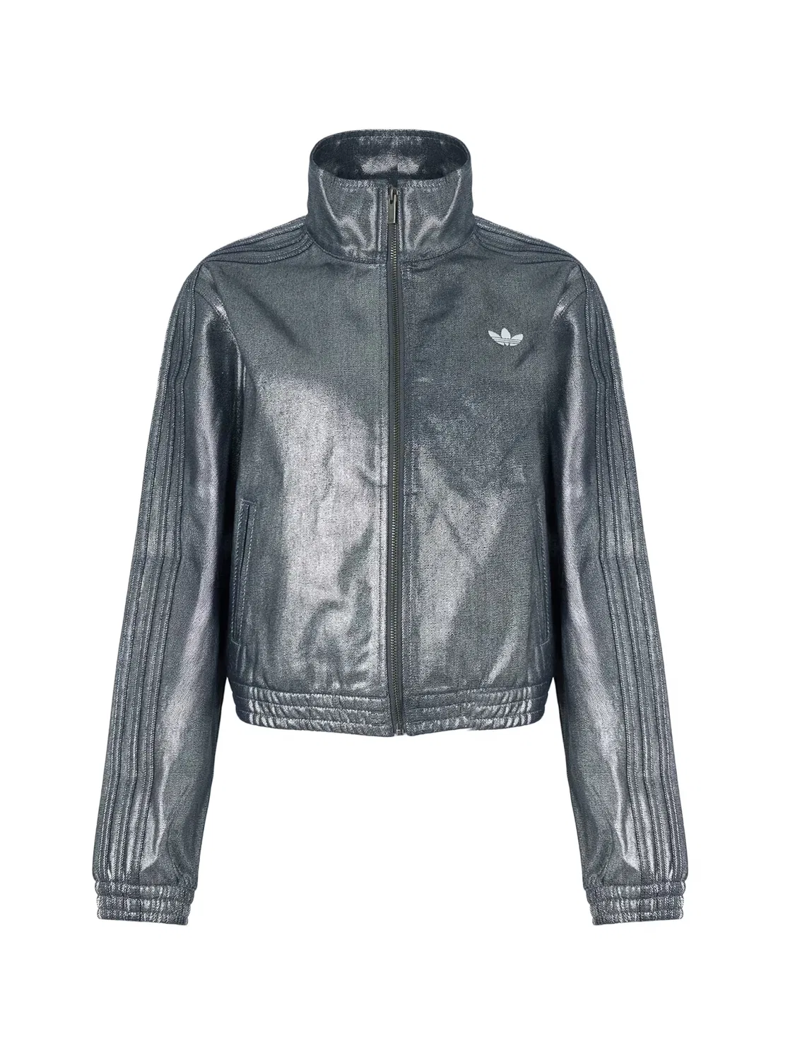 Куртка Adidas Originals Between-Season FIREBIRD серебристого цвета