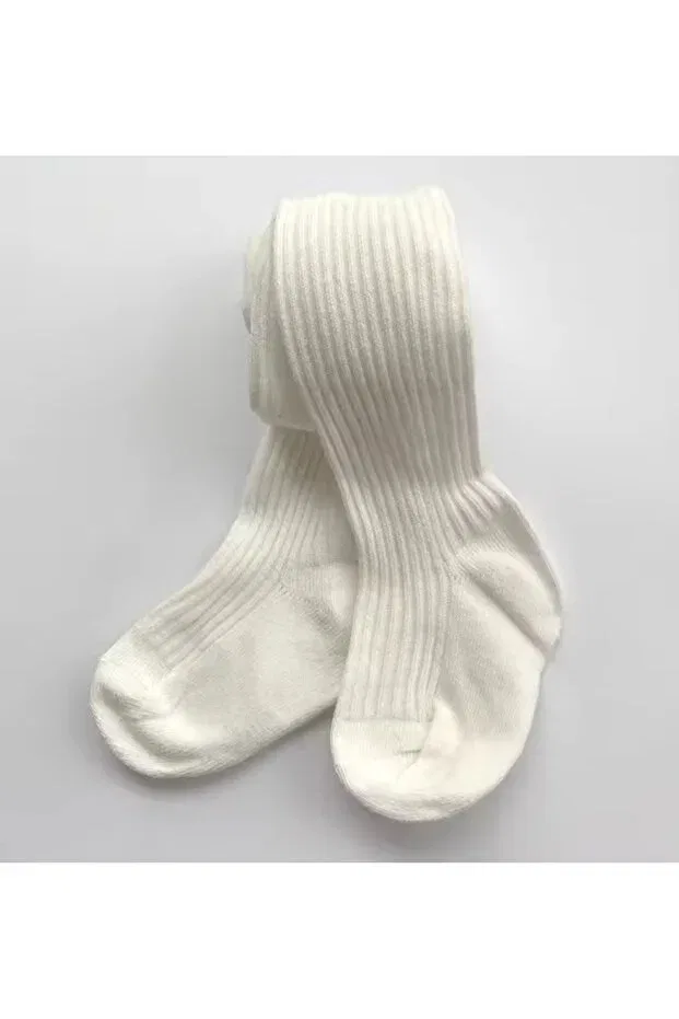 Детские колготки для девочек в полоску Özkardeşler Baby, Nude Color