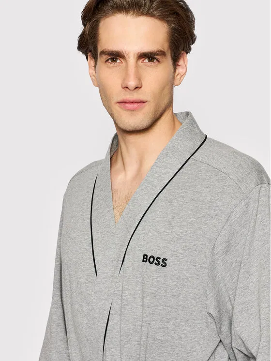 Халат Kimono Boss, серый — фото 3