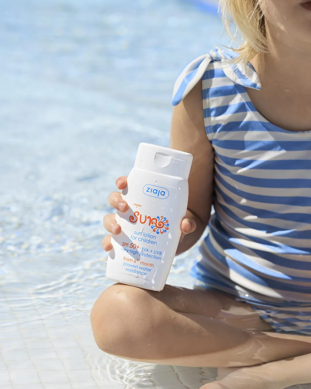 Солнцезащитный лосьон для детей SPF 50+, Ziaja, 125 мл — фото 2