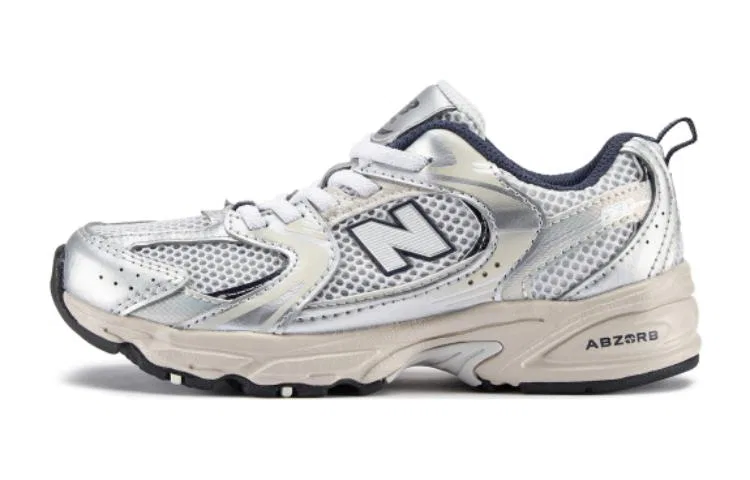 Детские кроссовки с защитой от ударов New Balance 530 Silver Kids