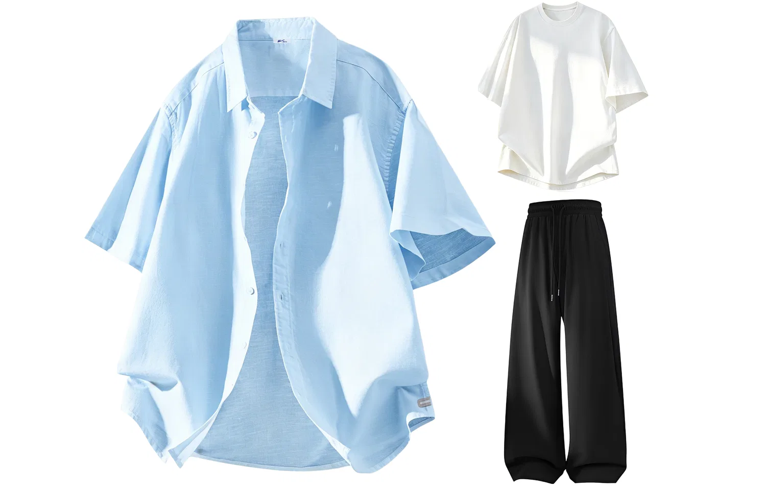Детский комплект футболок с коротким рукавом, 3 предмета, Shirt Matching Set, WARRIOR