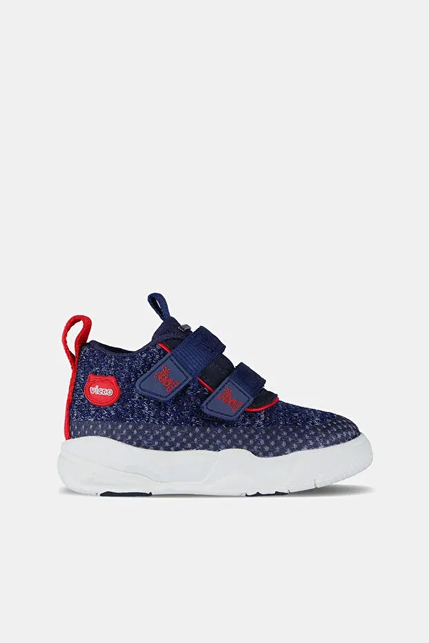 Детские ботинки для девочек утепленные Vicco, Navy Blue
