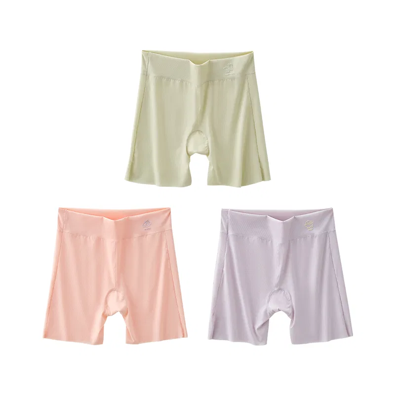Детские трусы для девочек, комплект из 3 штук, с принтом, Matcha Green+Energetic Pink+Taro Purple, MIIOW