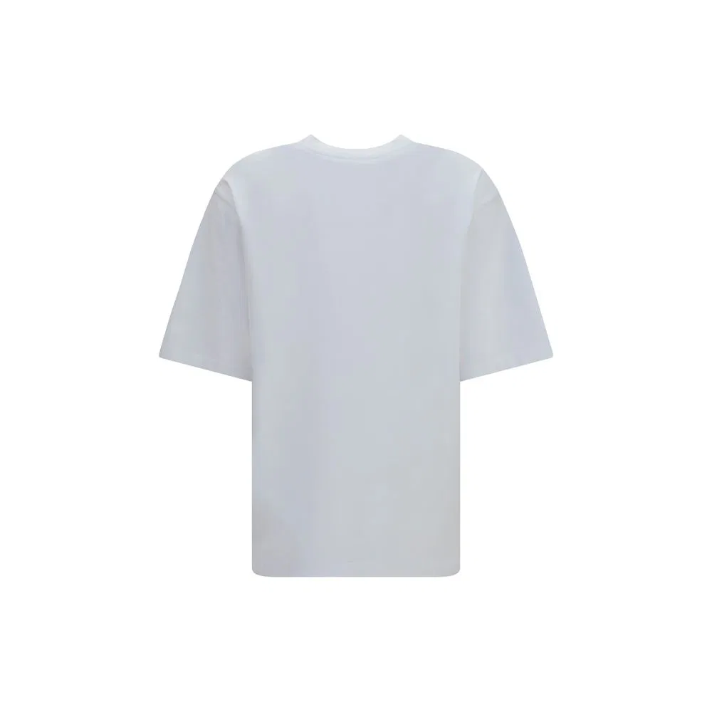Женская футболка хлопковая White Cotton T-Shirt Dolce & Gabbana, White — фото 2