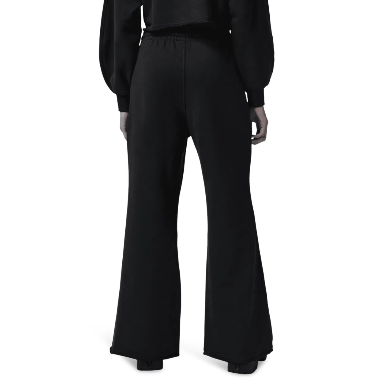 Женские брюки из флиса Flight Fleece FLR Jordan, цвет Black/Dark Smoke Grey — фото 2