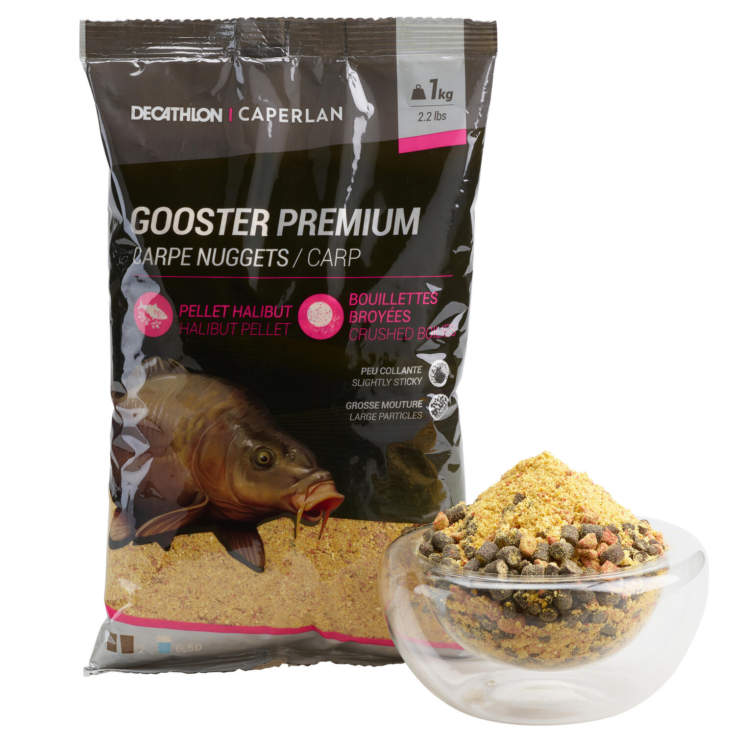 

Прикормка Gooster Premium Carp 1 кг CAPERLAN