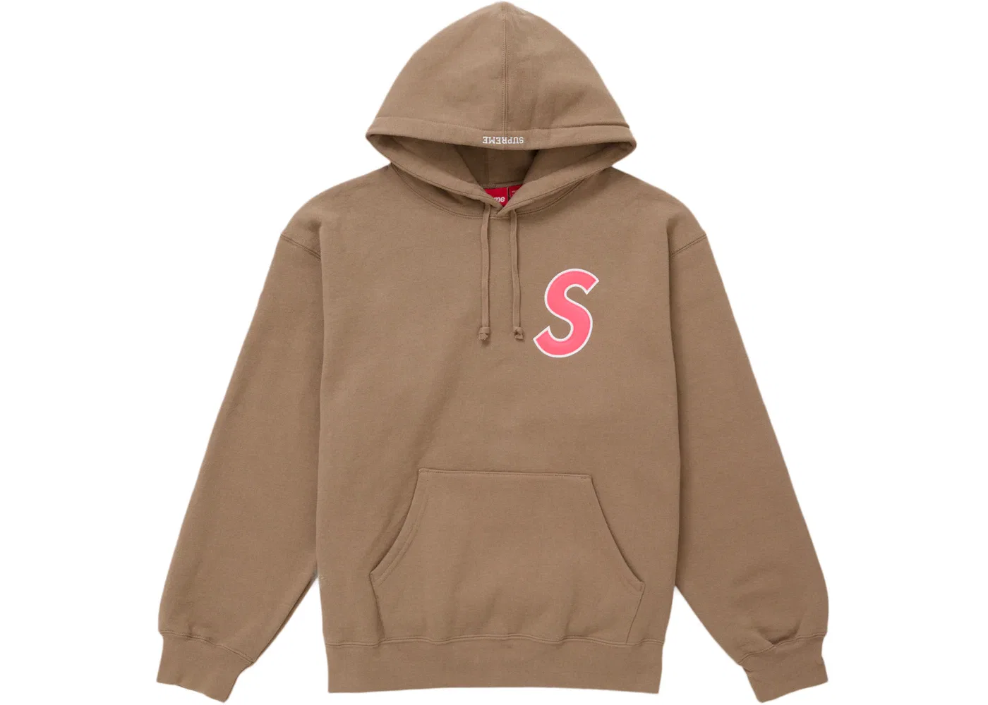 Мужская худи из футера Supreme Sweatshirt (SS25), Dusty Brown