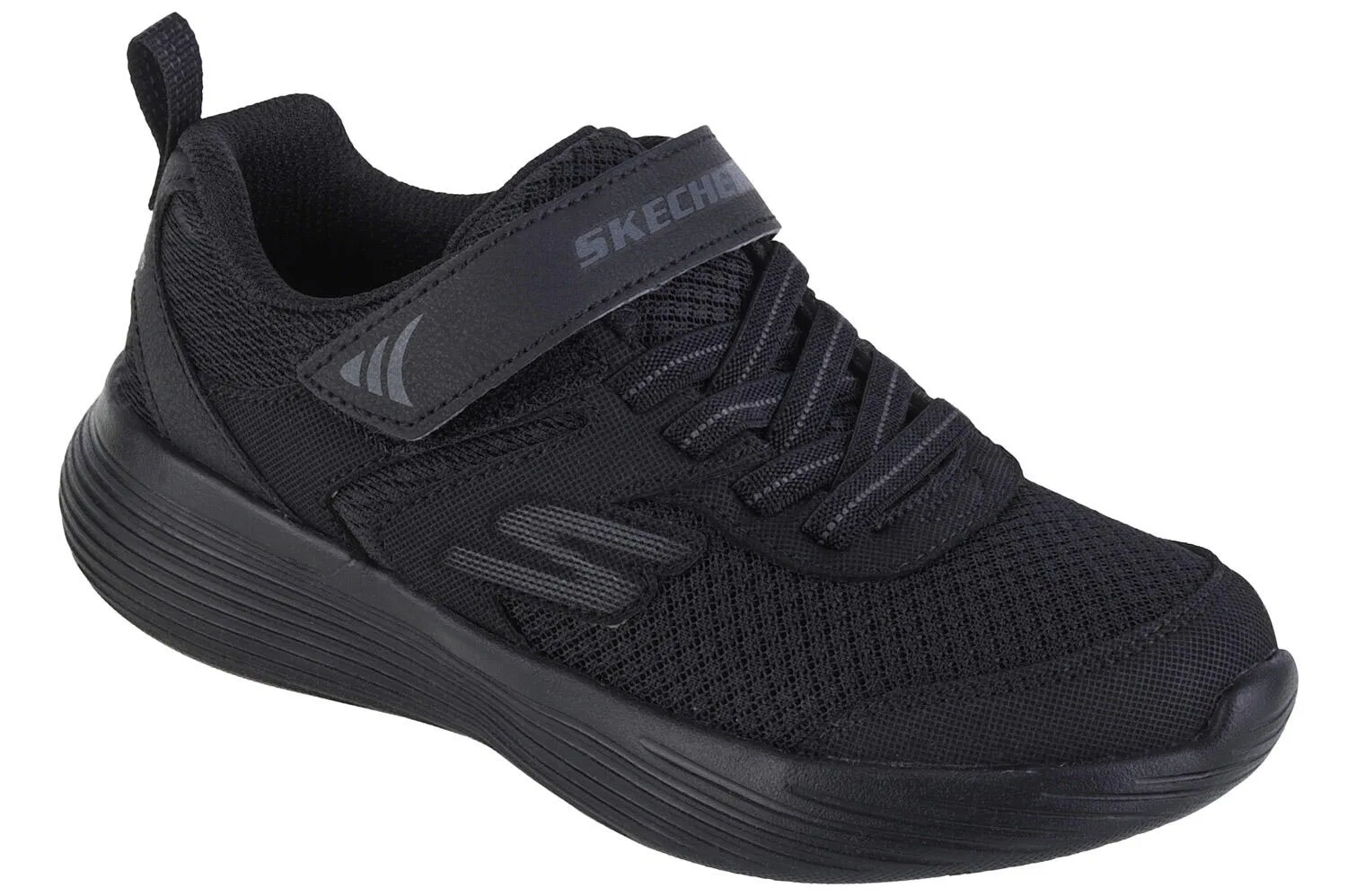 Детские кроссовки для мальчиков с технологией Goga Mat Go Run 400-Darvix Skechers, Schwarz