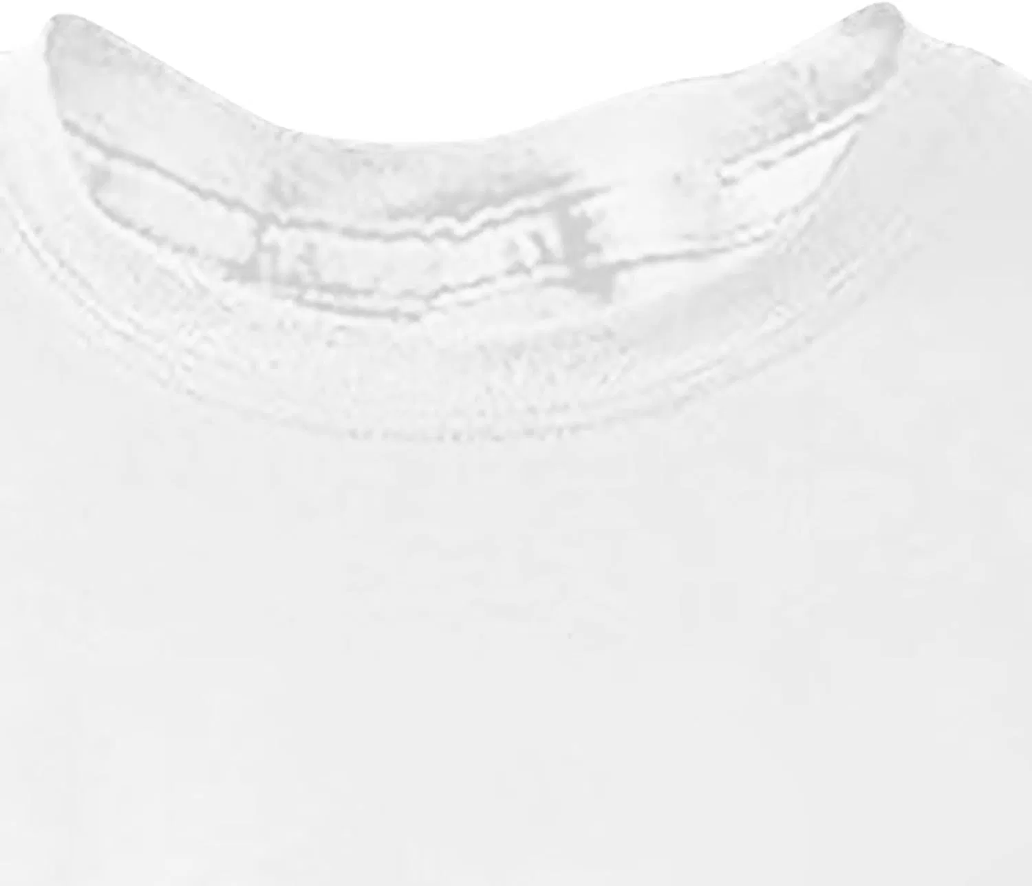 Мужская футболка оверсайз с круглым вырезом, White — фото 3