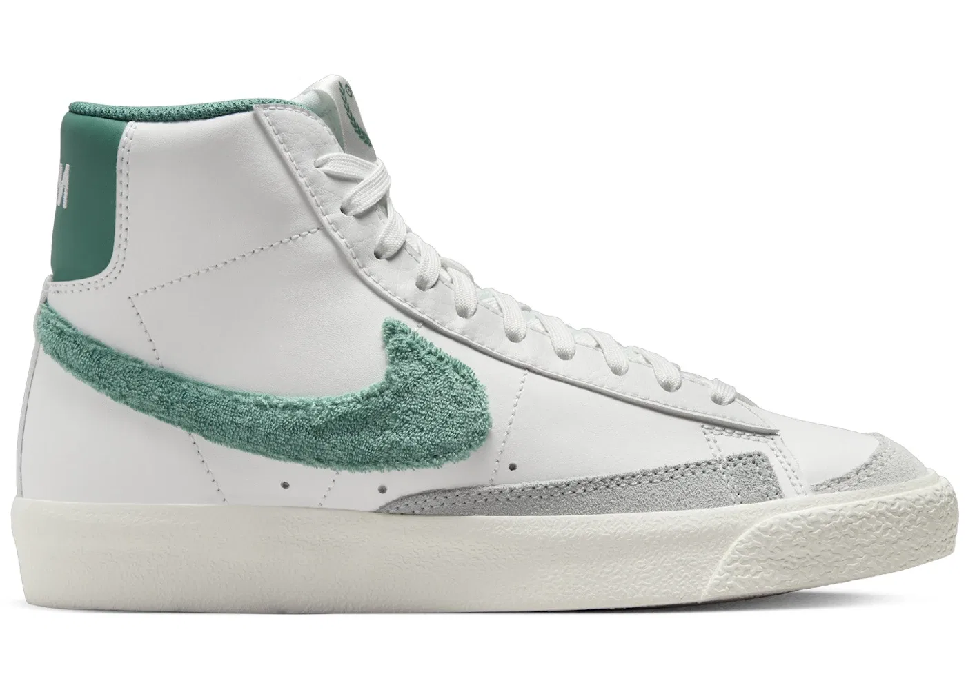 Детские кроссовки с ретро-дизайном Nike Blazer Mid '77 Nike, Summit White/Phantom/Light Pumice/Bicoastal