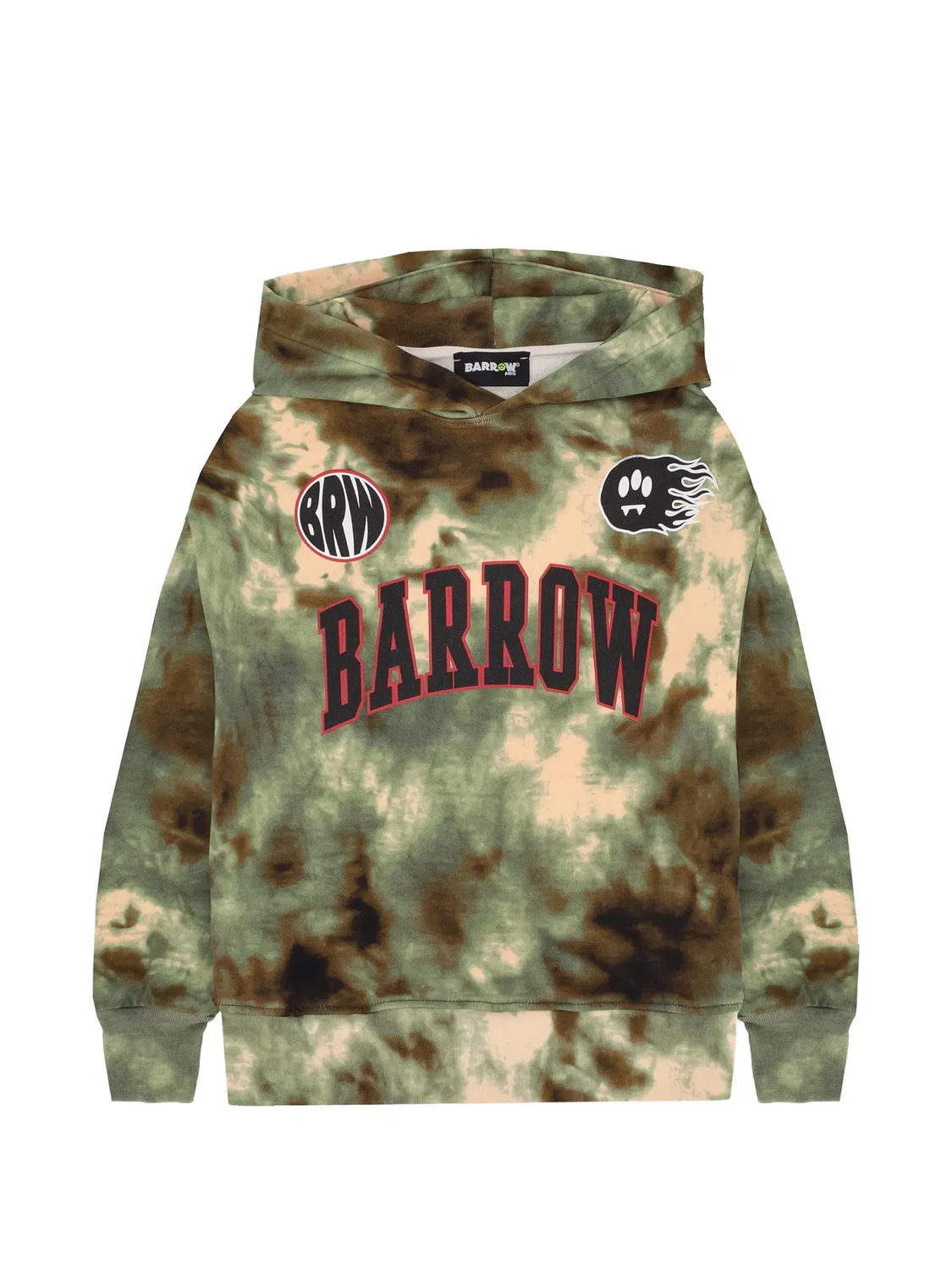 Худи зеленого цвета BARROW, зеленый