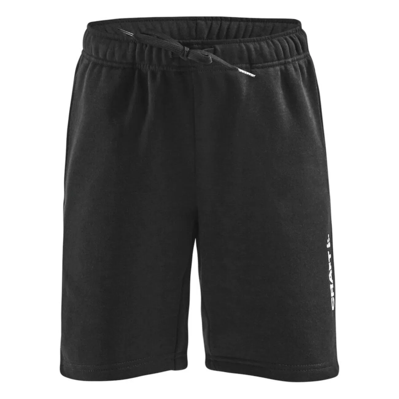 Детские спортивные шорты с принтом Craft COMMUNITY SWEATSHORTS JR, Черный