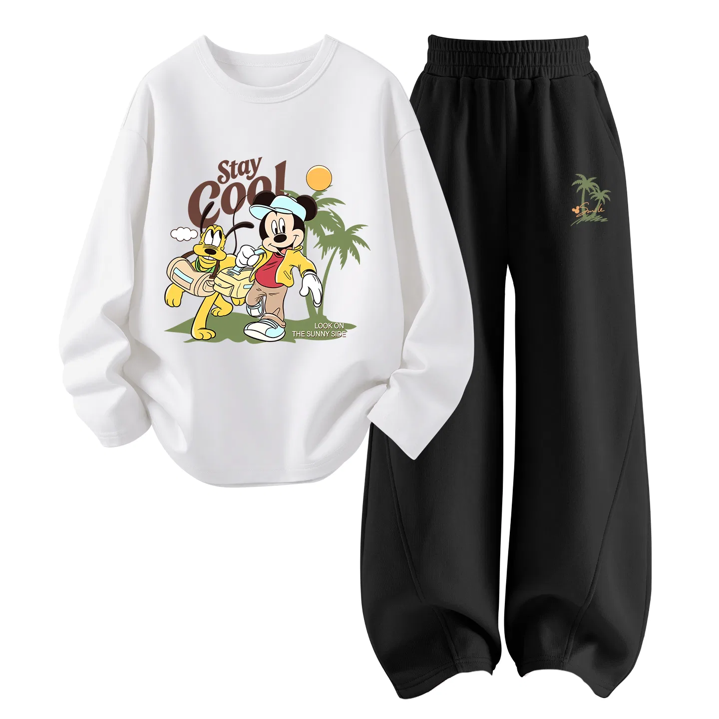 Детский спортивный комплект с круглым вырезом Diqi Camp White+Di Tent K Black Disney, Diqi Camp White+Di Tent K Black — фото 4