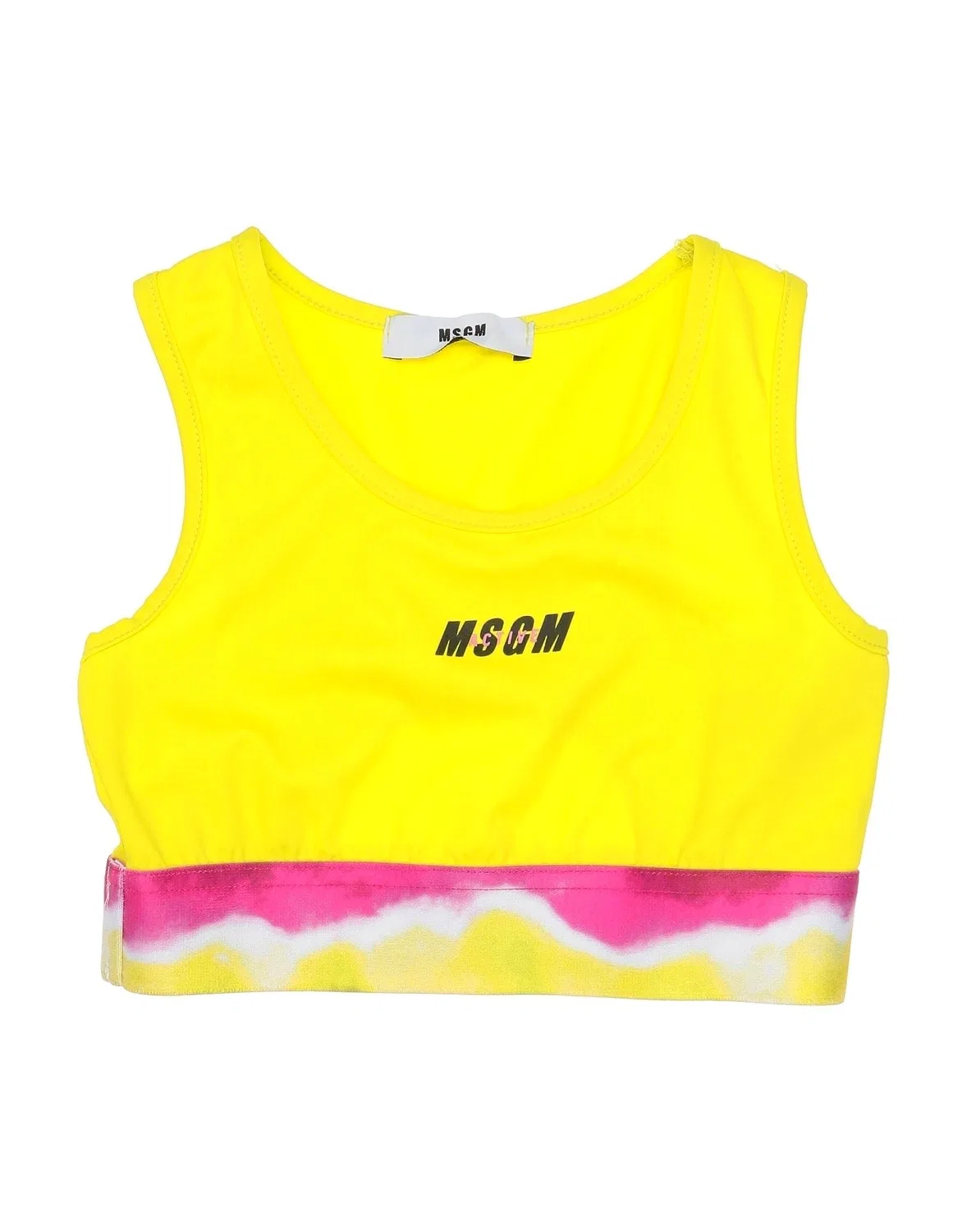 Детский топ без рукавов Msgm, салатовый