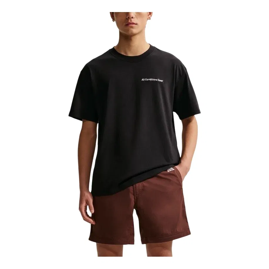 Мужская футболка ACG Dri-FIT T-Shirt 'Black' Nike, черный