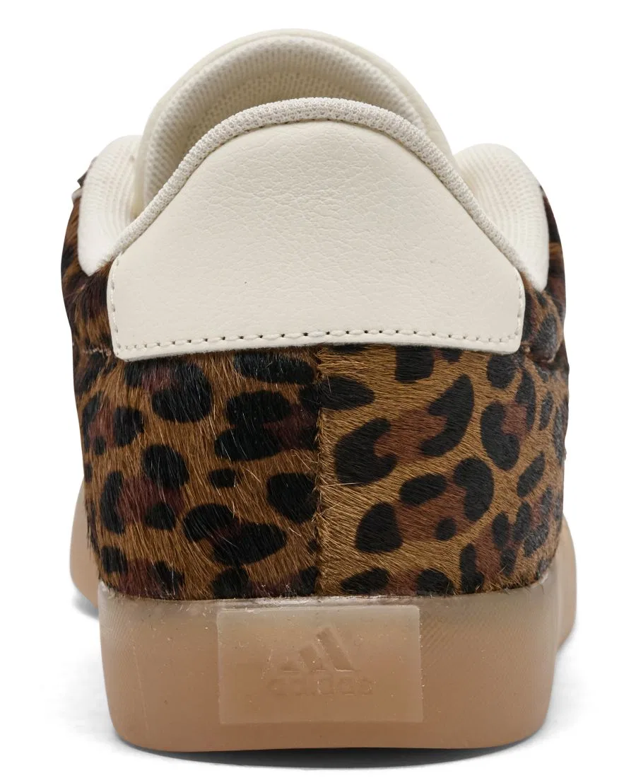 Кроссовки детские VL Court 3.0 Lifestyle Adidas, Mesa White Brown — фото 4