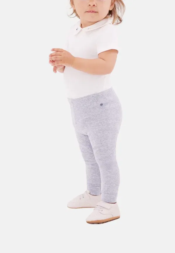 Леггинсы из хлопка Marl Petit Bateau, дымчатый мел — фото 3