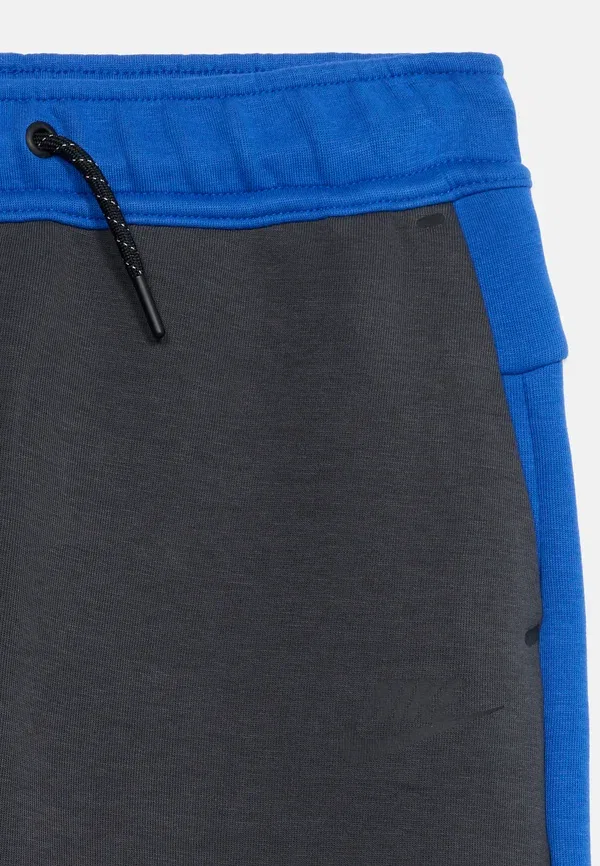Брюки tapered из футера Nike Sportswear, game royal/anthracite/black, черный — фото 4