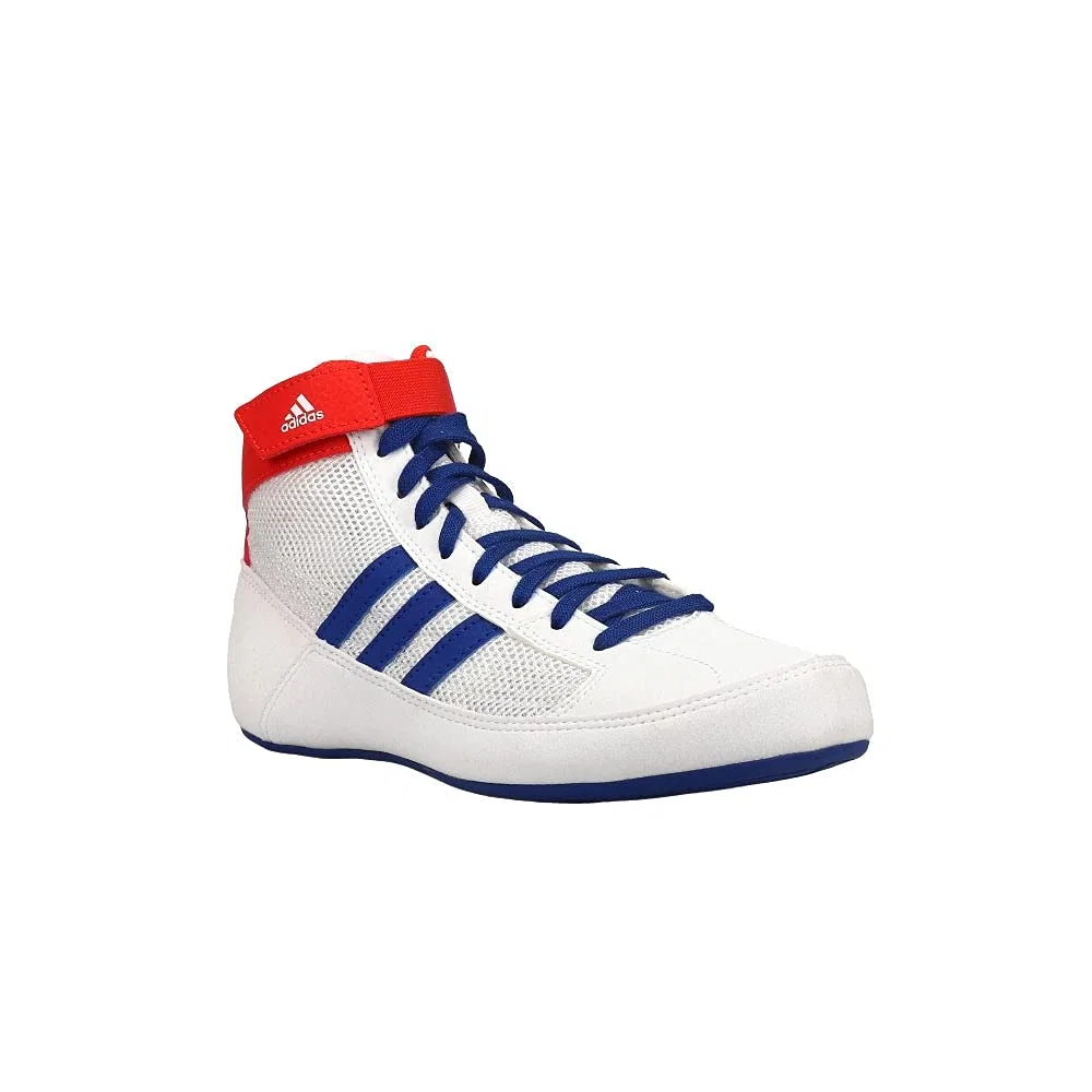 Детские боксерские кроссовки для мальчиков с шнуровкой HVC Adidas, Royal