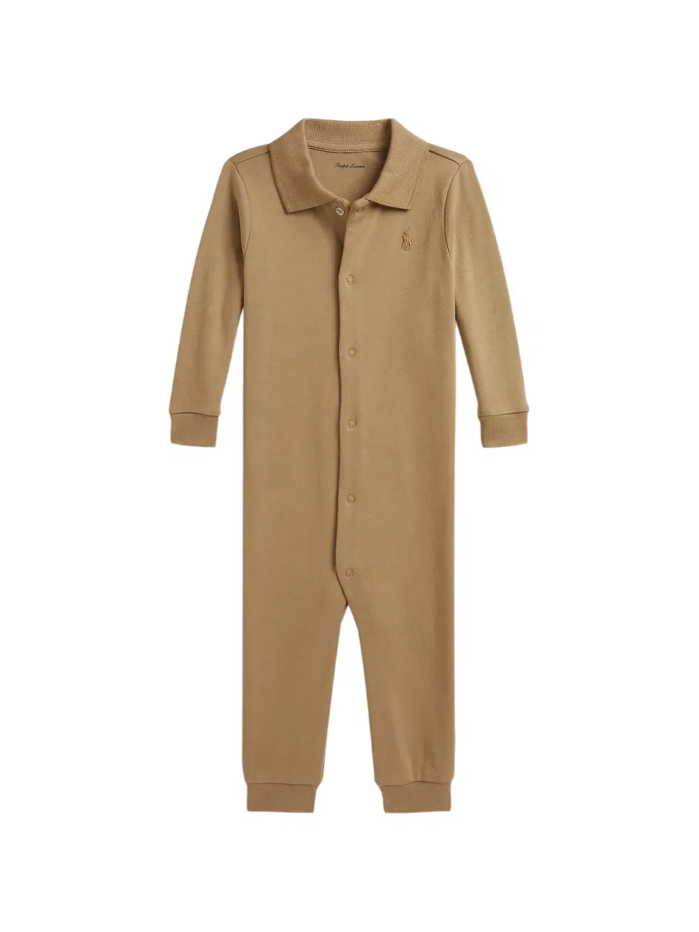 Футболка-поло хлопковая Polo Ralph Lauren Kids, бежевый