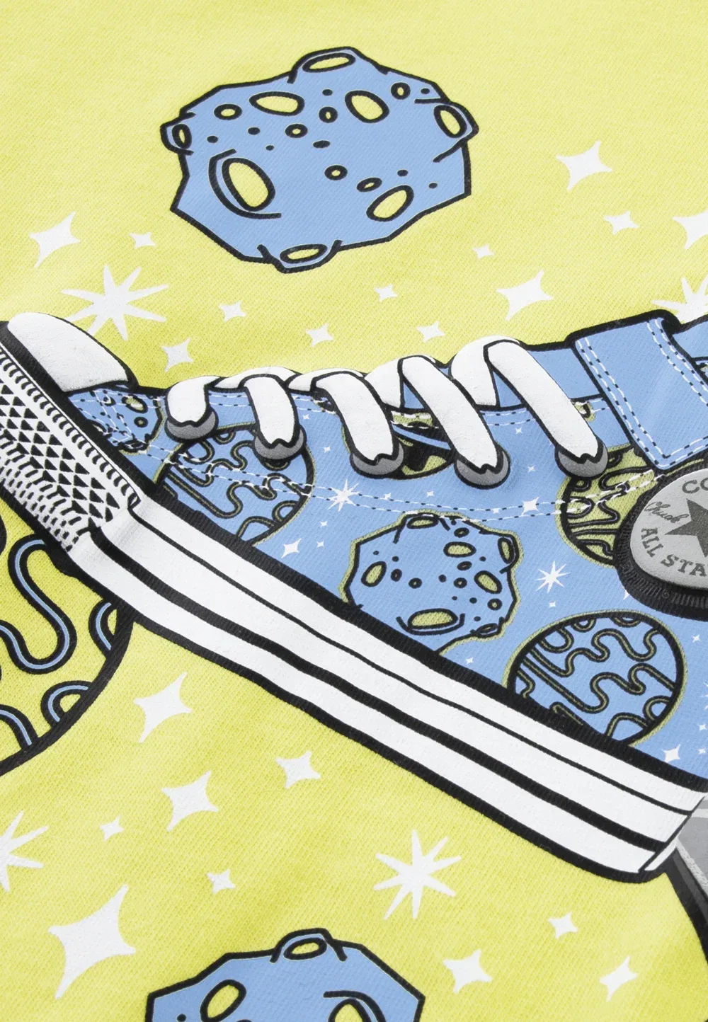 Футболка с принтом на космическую тематику Converse, Pear Pucker — фото 3