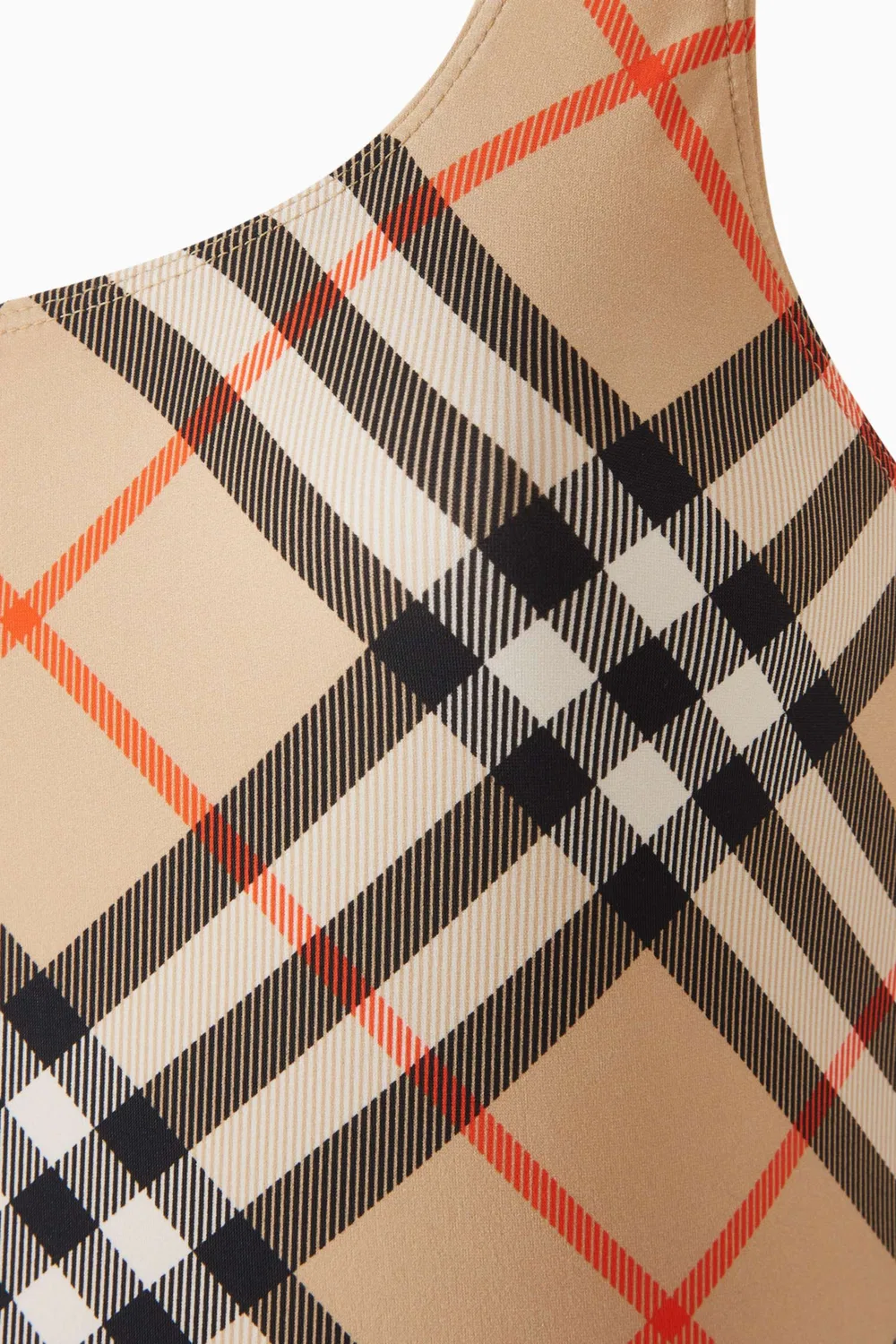 Купальник слитный с принтом Sabina Burberry — фото 4
