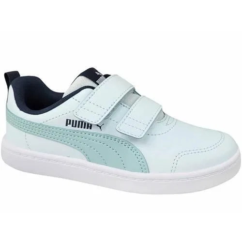 Детские кеды с липучкой Puma Courtflex V2 V Ps, Hellblau