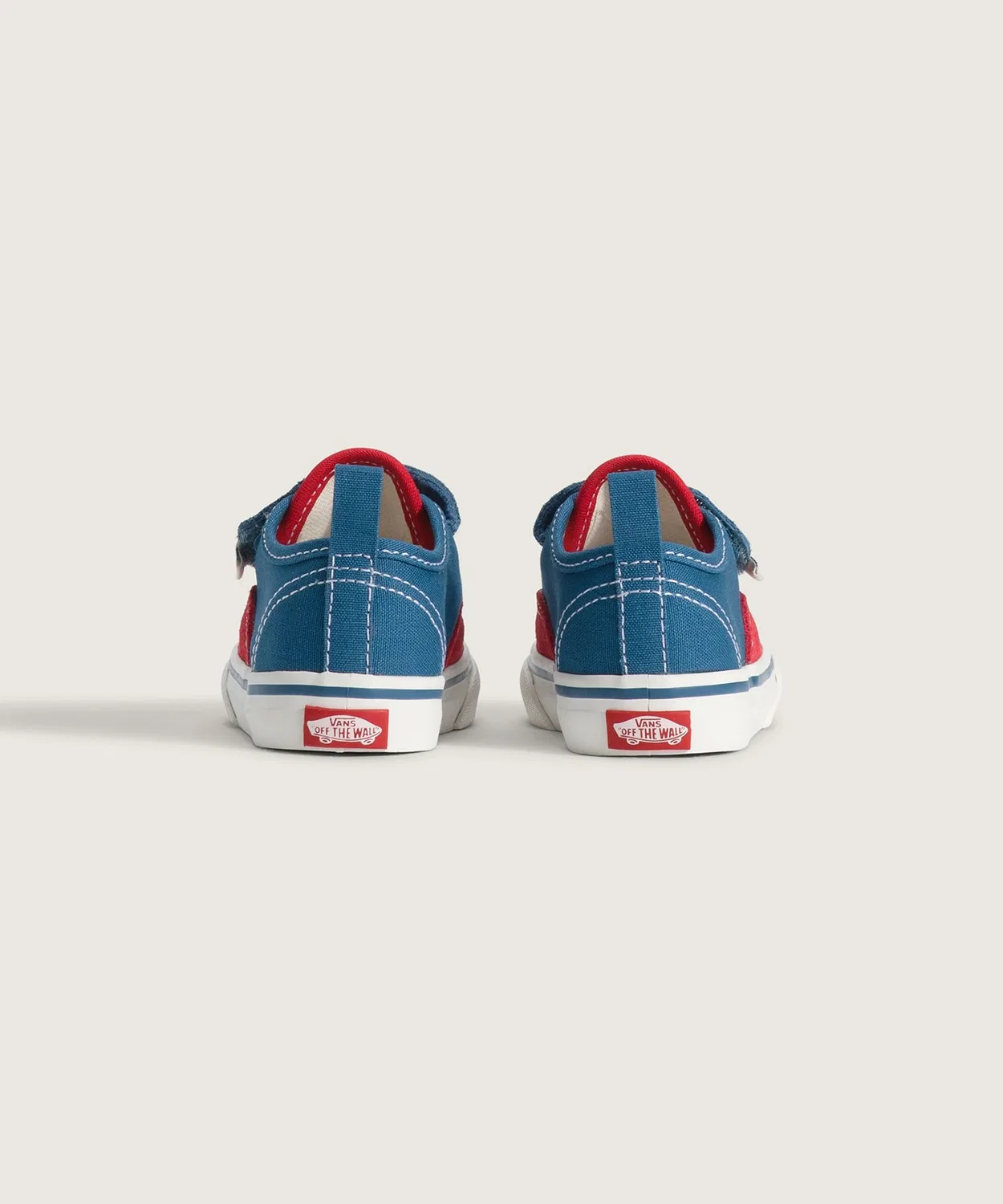 Детские кеды из канваса с принтом, модель Authentic Elastic V VANS, Red — фото 4